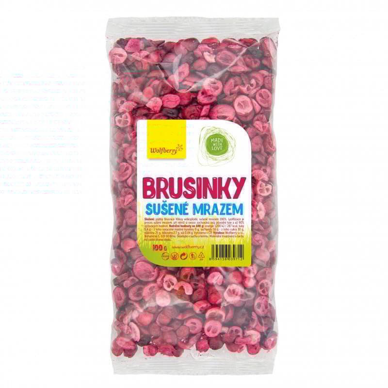 Gefriergetrocknete Preiselbeeren - Wolfberry