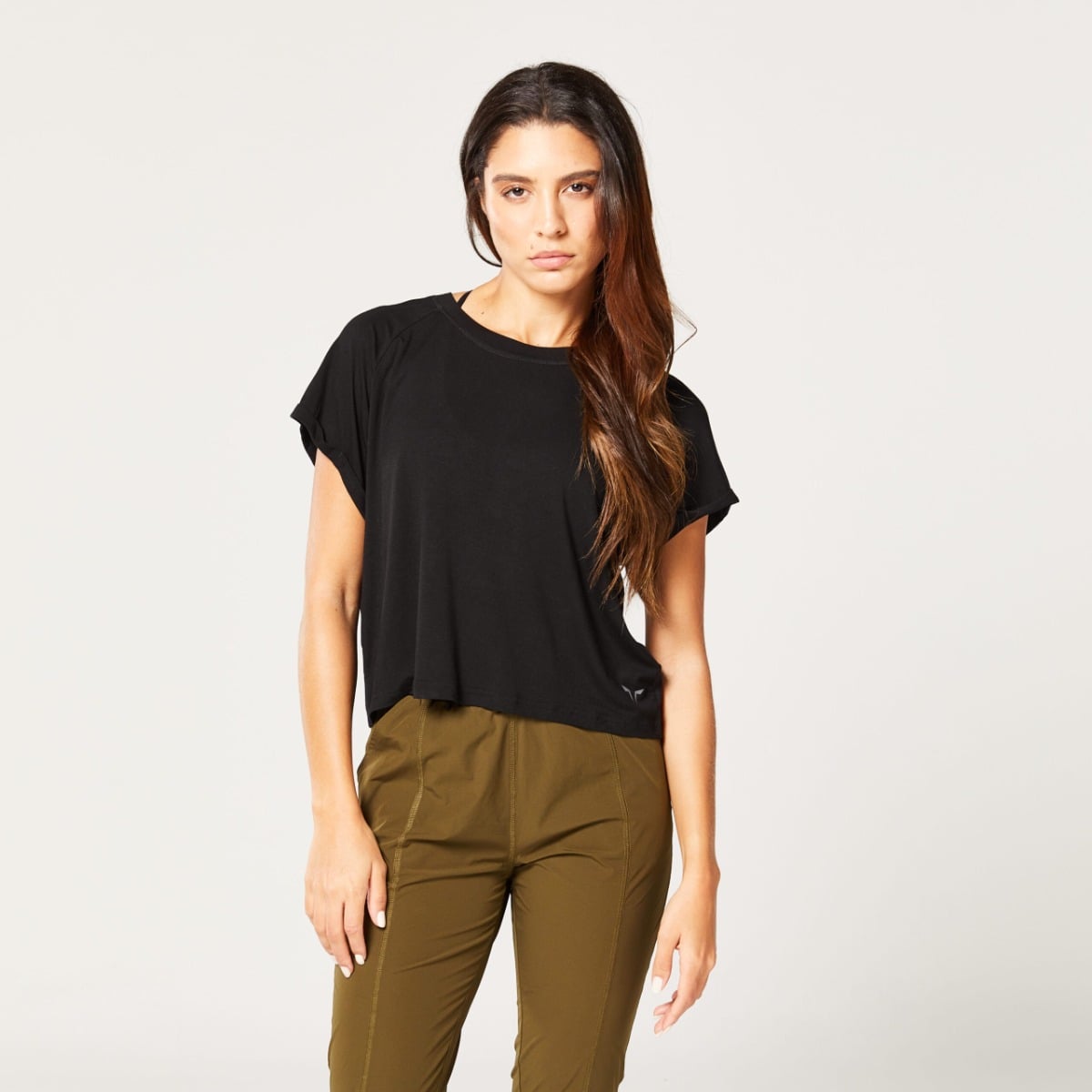 Code Oversized Tee Black - SQUATWOLF