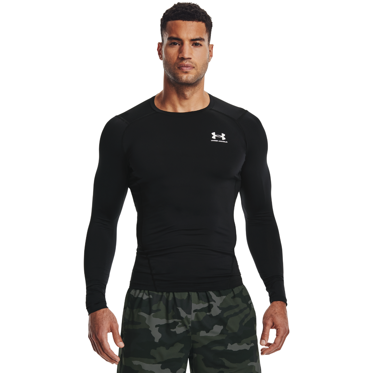 HG Armour Comp LS Kompressionsshirt Schwarz - Under Armour