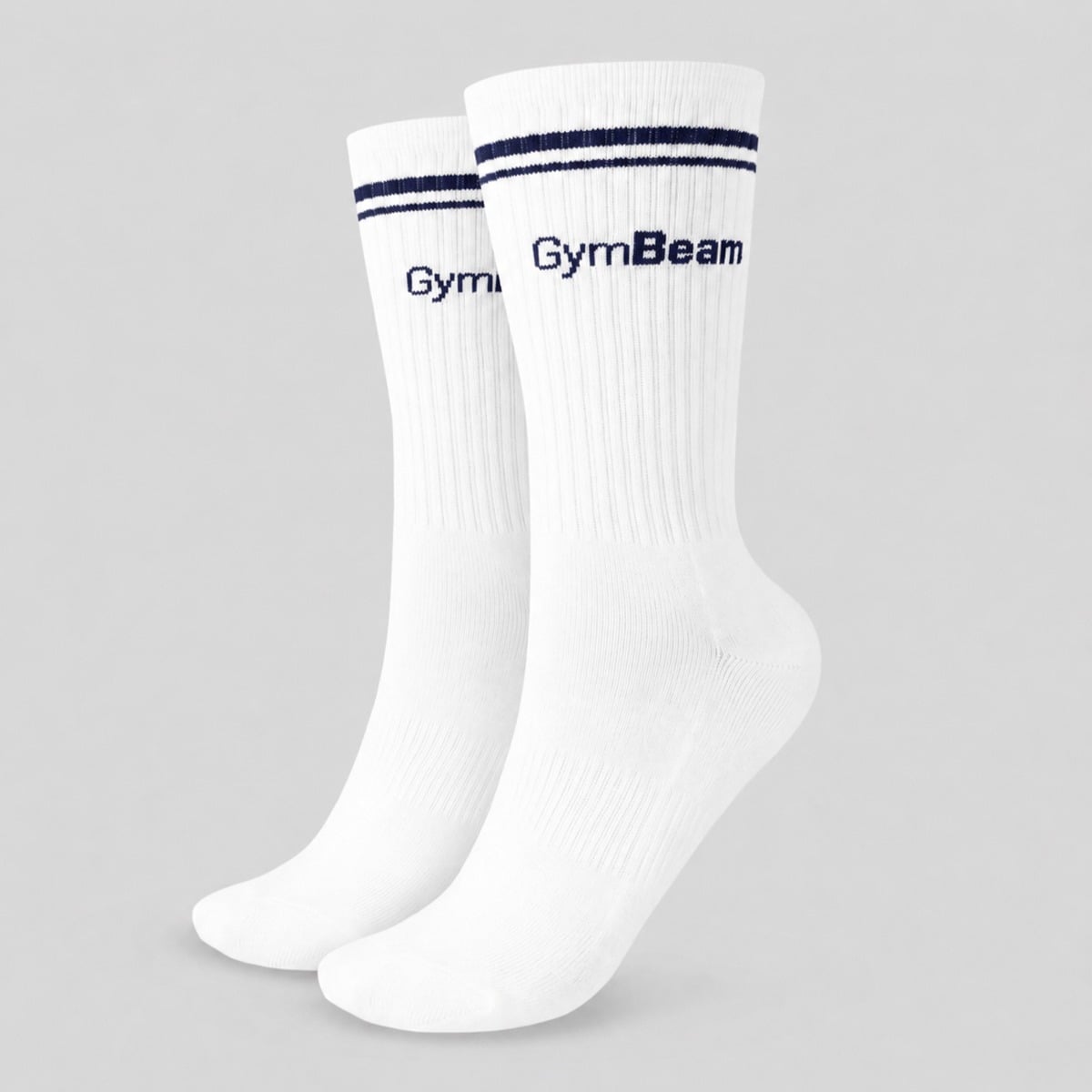 Crew Socken in White - GymBeam