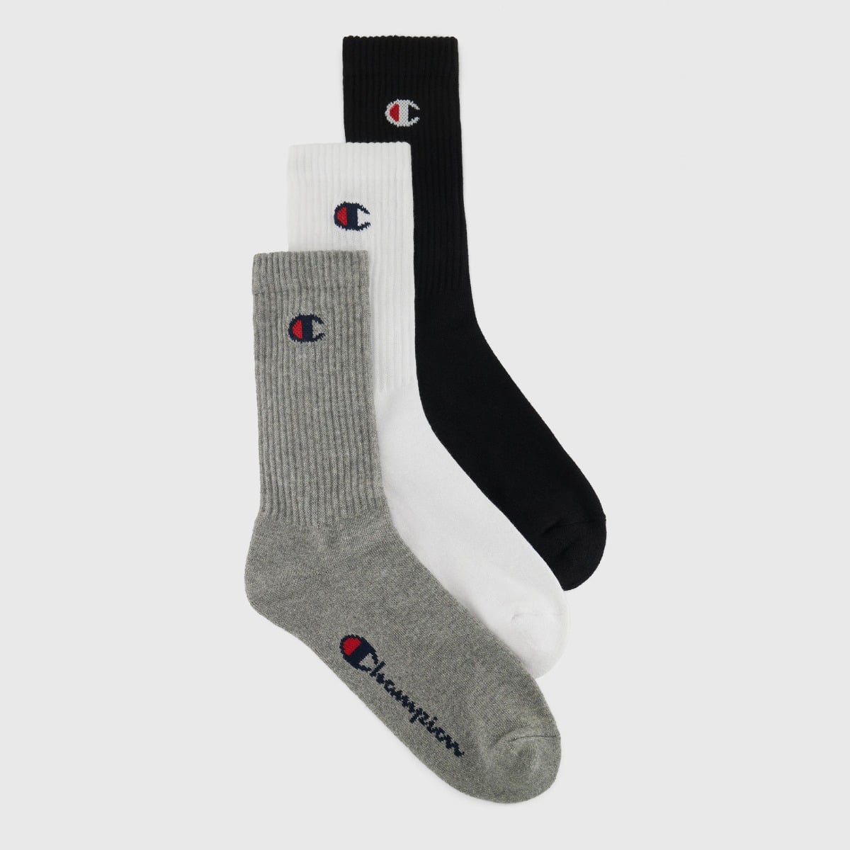 Crew Socken im 3-er Pack in Grey - Champion