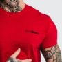 Basic T-Shirt für Männer in Cherry Red - GymBeam L