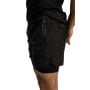 2in1-Shorts in Black - STRIX XXL