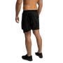 2in1-Shorts in Black - STRIX XXL
