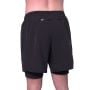 2in1 Shorts Essence Black - GymBeam L