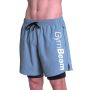 2in1 Shorts Essence Blue - GymBeam XL