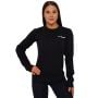 Basic-Pullover für Frauen Black - GymBeam S