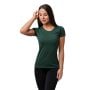 Basic T-Shirt für Frauen Green - GymBeam M