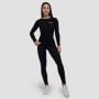 Basic Langarm T-Shirt in Black - GymBeam L