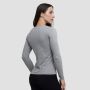 Basic Langarm T-Shirt in Grey - GymBeam L