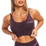 BEAT Sports Bra Berrywood - GymBeam L