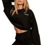 Bliss Cropped Sweatshirt für Frauen in Black - BeastPink S
