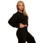 Bliss Cropped Sweatshirt für Frauen in Black - BeastPink S
