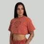 CropTop für Frauen in Washed Terra - STRIX XL