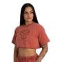 CropTop für Frauen in Washed Terra - STRIX XL