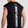Discipline Tanktop Black - GymBeam XL