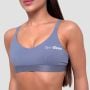 Essence String Sports Bra Denim Blue - GymBeam S
