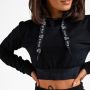 Essential Cropped Hoodie für Frauen in Black - STRIX S