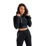 Essential Cropped Hoodie für Frauen in Black - STRIX S