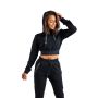 Essential Cropped Hoodie für Frauen in Black - STRIX S