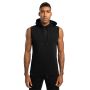 Essential Hoodie Tank-Top in Black -STRIX L