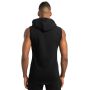 Essential Hoodie Tank-Top in Black -STRIX L