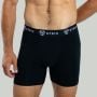 Essential Boxershorts für Männer 2er-Pack in Black - STRIX L