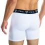 Essential Boxershorts für Männer 2er-Pack in White - STRIX L