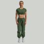 Essential Crop Top für Frauen Cedar Green - STRIX M