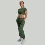 Essential Crop Top für Frauen Cedar Green - STRIX M