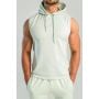 Essential Hoodie Tank-Top in Moon Grey - STRIX XL