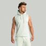 Essential Hoodie Tank-Top in Moon Grey - STRIX XL