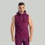 Essential Hoodie Tank-Top in Plum - STRIX XXXL