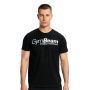 Fitness T-shirt Black - GymBeam M