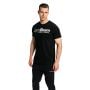 Fitness T-shirt Black - GymBeam M