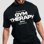 Gym Therapy T-shirt Black - GymBeam XL