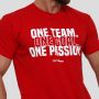 One Team T-Shirt Red - GymBeam L