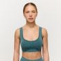 Lift Seamless Sports Bra Petrol - GymBeam M