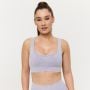 Lift Seamless Sports Bra Violet - GymBeam M