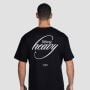 Lifting Heavy T-shirt Black - GymBeam XXL