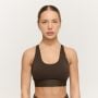 Limitless Sports Bra Espresso - GymBeam M