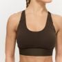 Limitless Sports Bra Espresso - GymBeam M