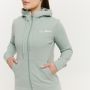 Limitless Hoodie mit Reißverschluss für Frauen Eucalypt – GymBeam S