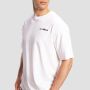 Limitless Oversized T-Shirt White - GymBeam L