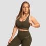 Limitless Sports Bra Espresso - GymBeam L