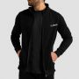 Limitless Sweatshirt mit Reißverschluss in Black – GymBeam S