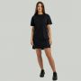 Women’s ALPHA T-Shirt Dress Black - STRIX S