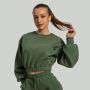 Lunar Cropped Pullover Cedar Green - STRIX L