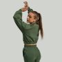 Lunar Cropped Pullover Cedar Green - STRIX L