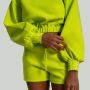 Lunar Cropped Pullover für Frauen Chartreuse - STRIX M